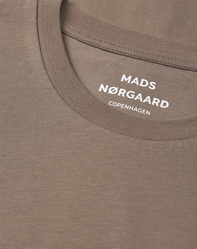 Mads Nørgaard - Fine Jersey Thor T-Shirt - Walnut